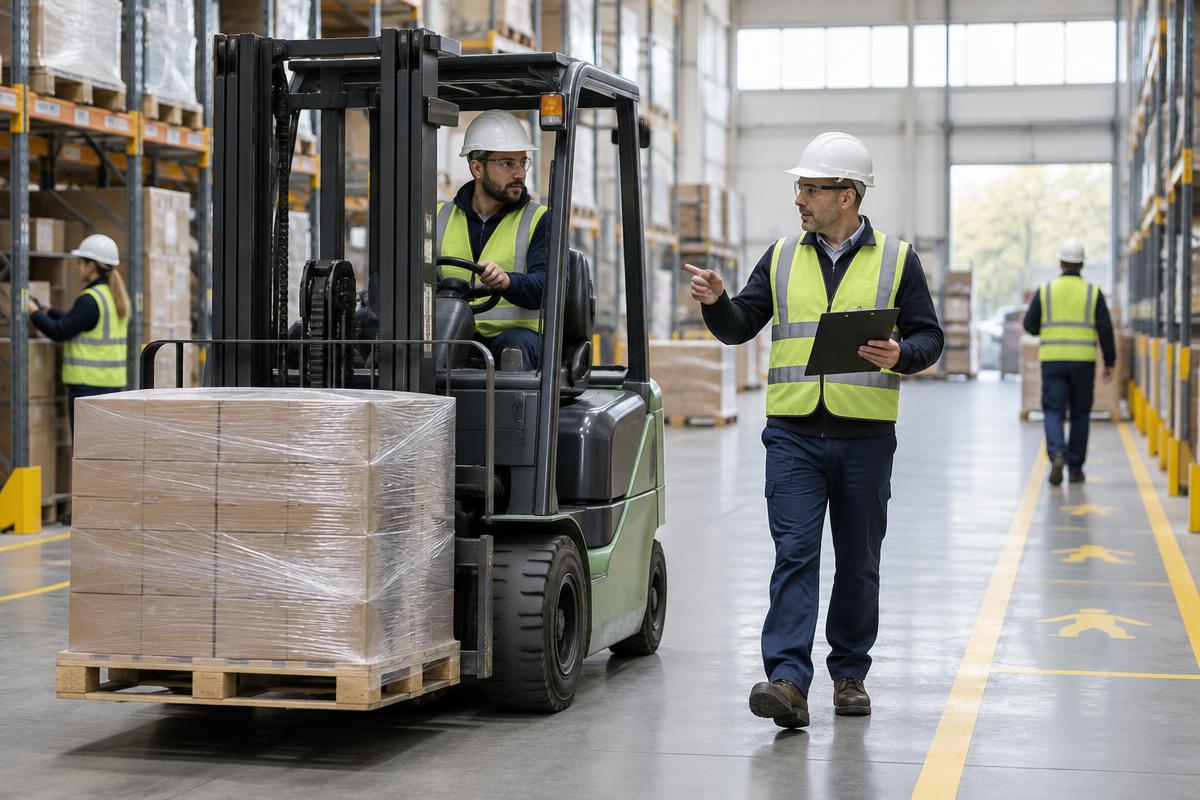 Capacitación empresarial: Operación Segura de Montacargas